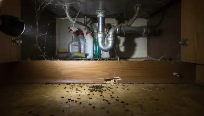 Sinais de roedores escondidos na cozinha que costumam passar despercebidos